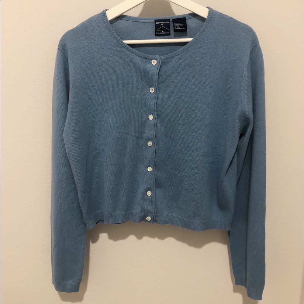 Vintage cropped cardigan